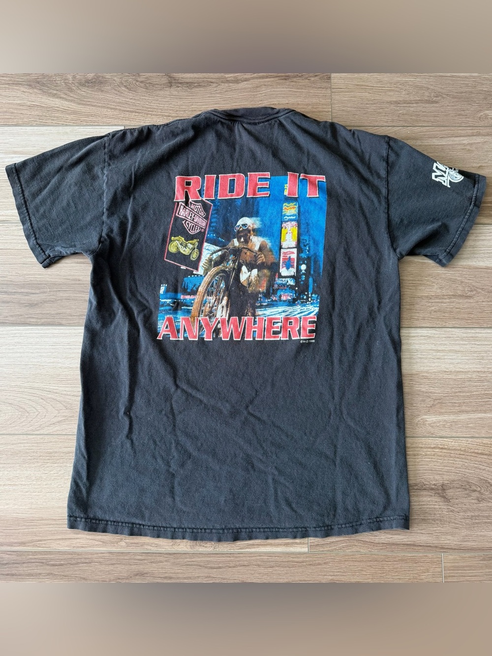 Vintage 1998 Harley Davidson Biker T Shirt